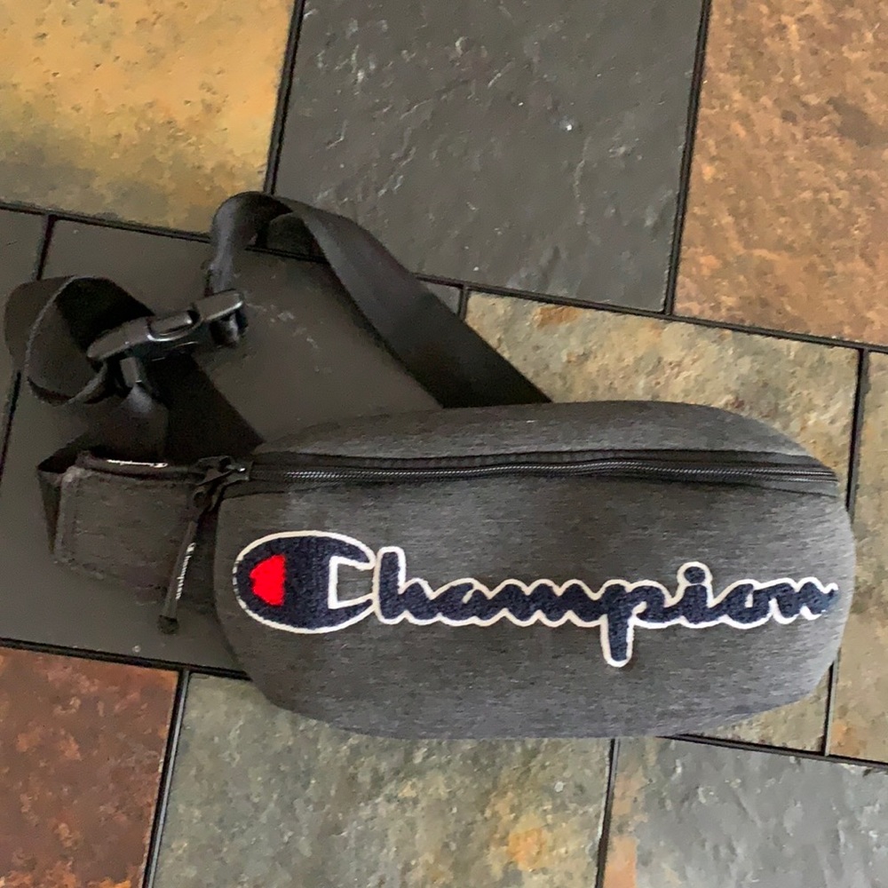 Champion Waist Sling Fanny Pack Dark Gray NWOT